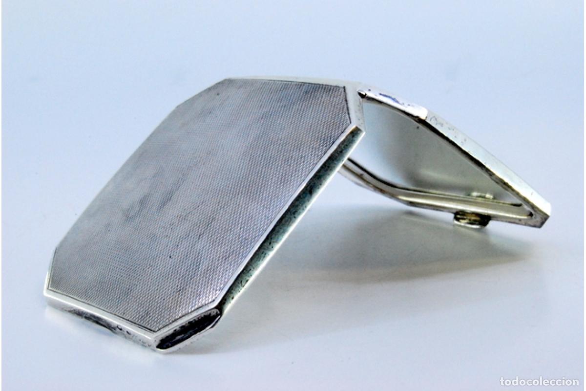 Antig&uuml;edades: Estuche de belleza plateado - Foto 3