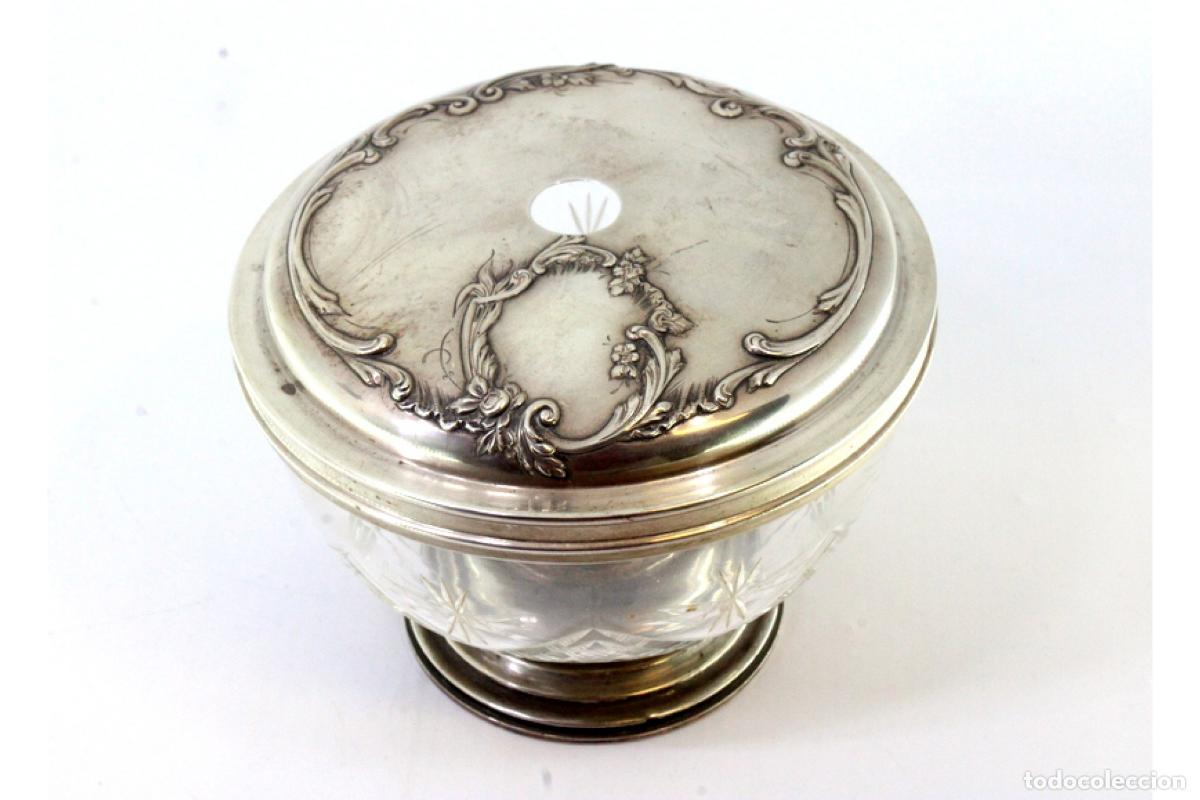 Antig&uuml;edades: plato de dulces de plata - Foto 8
