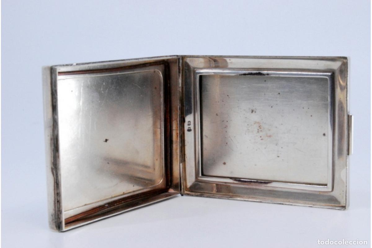 Antig&uuml;edades: Estuche de belleza plateado - Foto 2