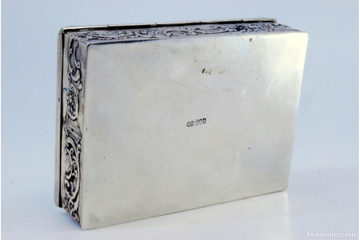 Antig&uuml;edades: Caja de joyer&iacute;a de plata - Foto 6