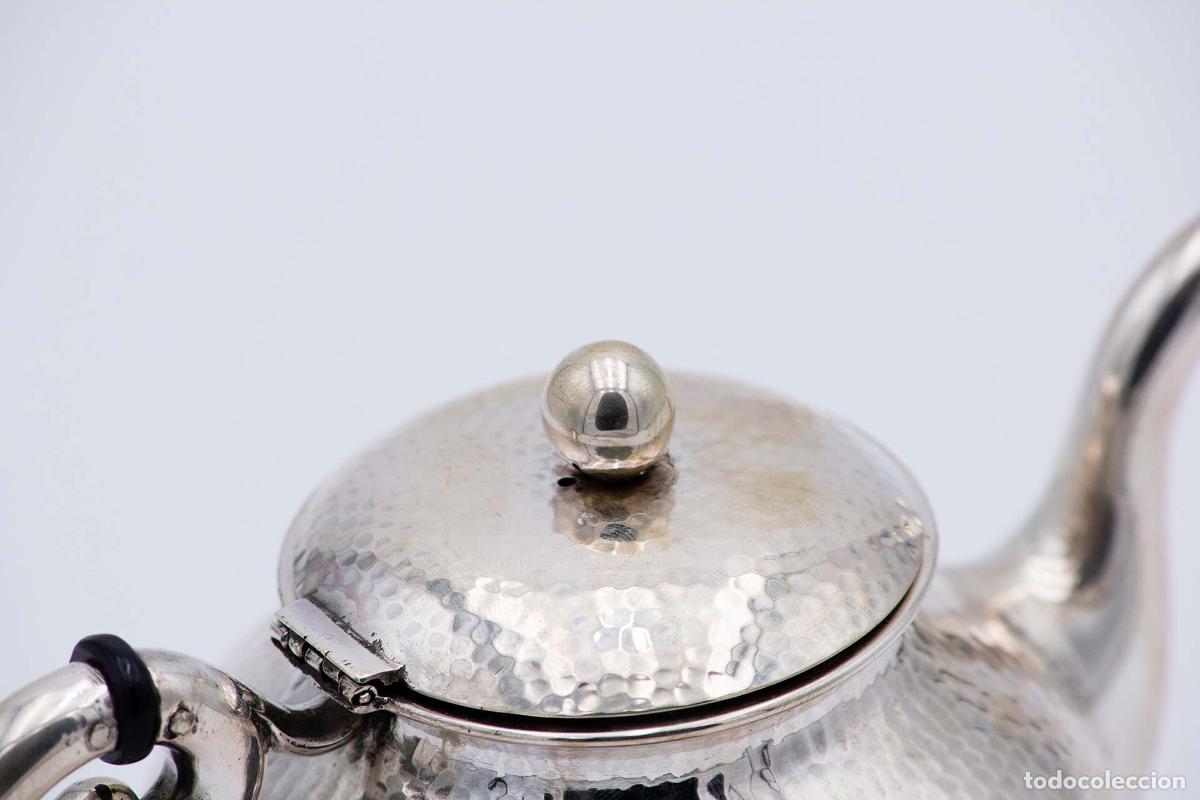 Antig&uuml;edades: Tetera de plata - Foto 4