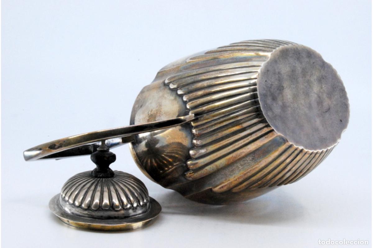 Antig&uuml;edades: Azucarero de plata - Foto 7