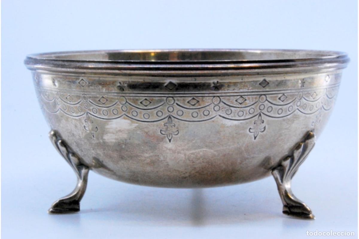 Antig&uuml;edades: plato de dulces de plata - Foto 8