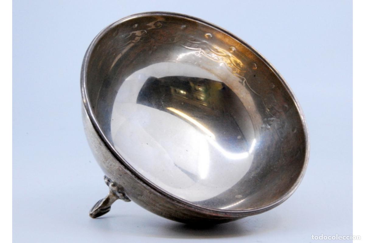 Antig&uuml;edades: plato de dulces de plata - Foto 9