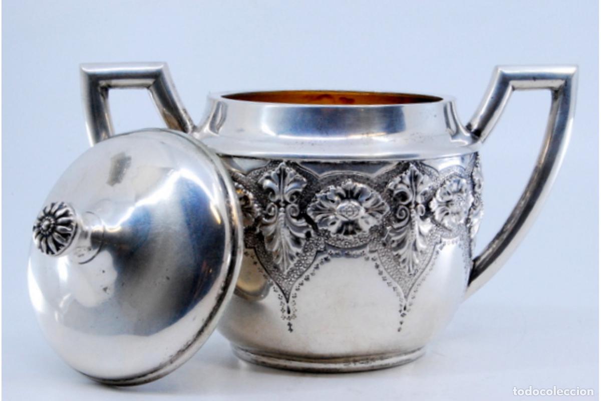 Antig&uuml;edades: Azucarero de plata - Foto 9