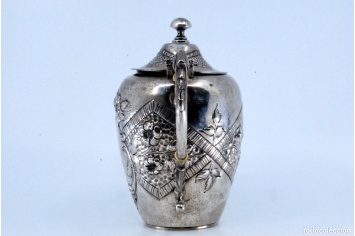 Antig&uuml;edades: tetera de plata - Foto 7