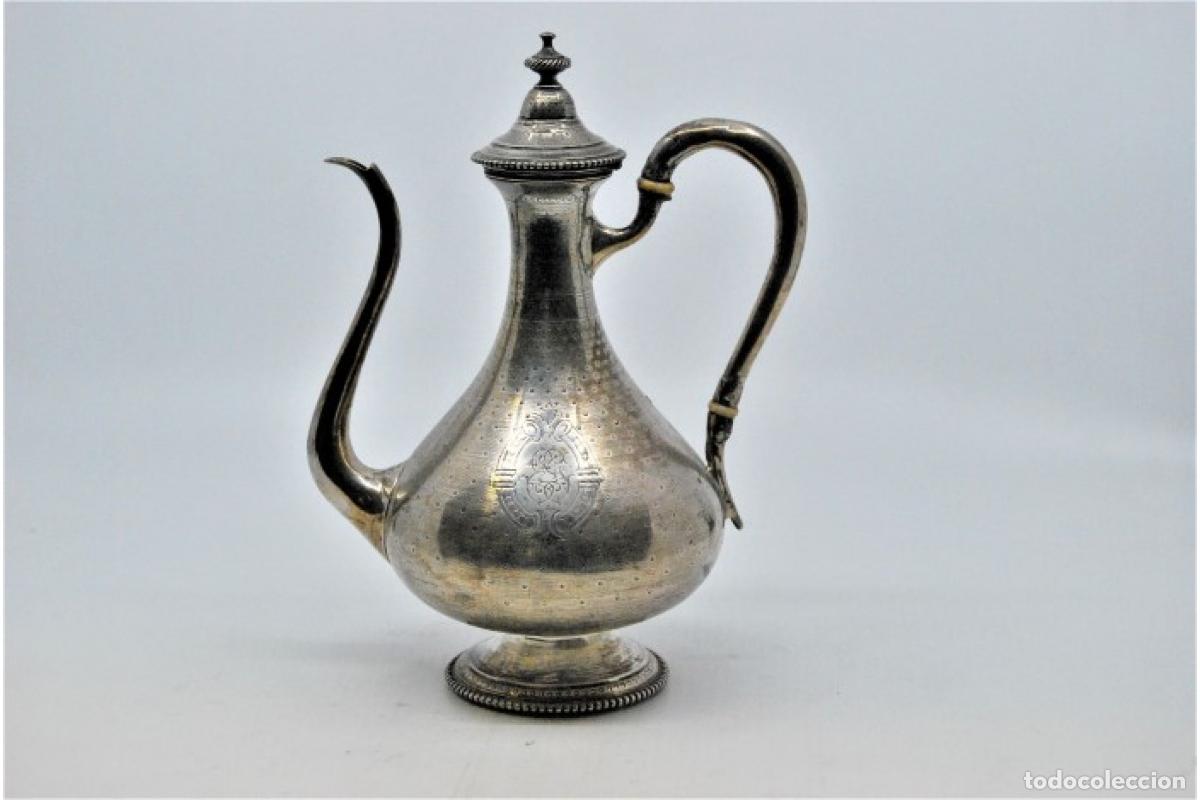 Antig&uuml;edades: Tetera de plata - Foto 3
