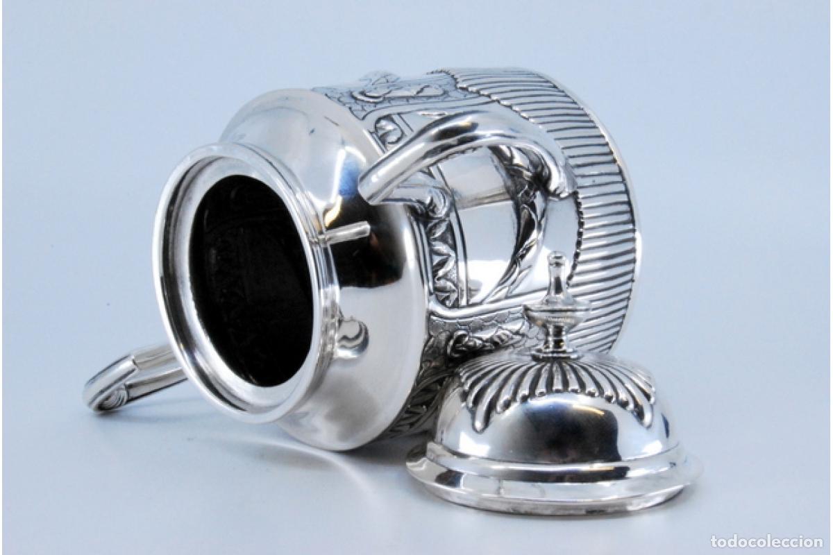 Antig&uuml;edades: Azucarero de plata - Foto 4