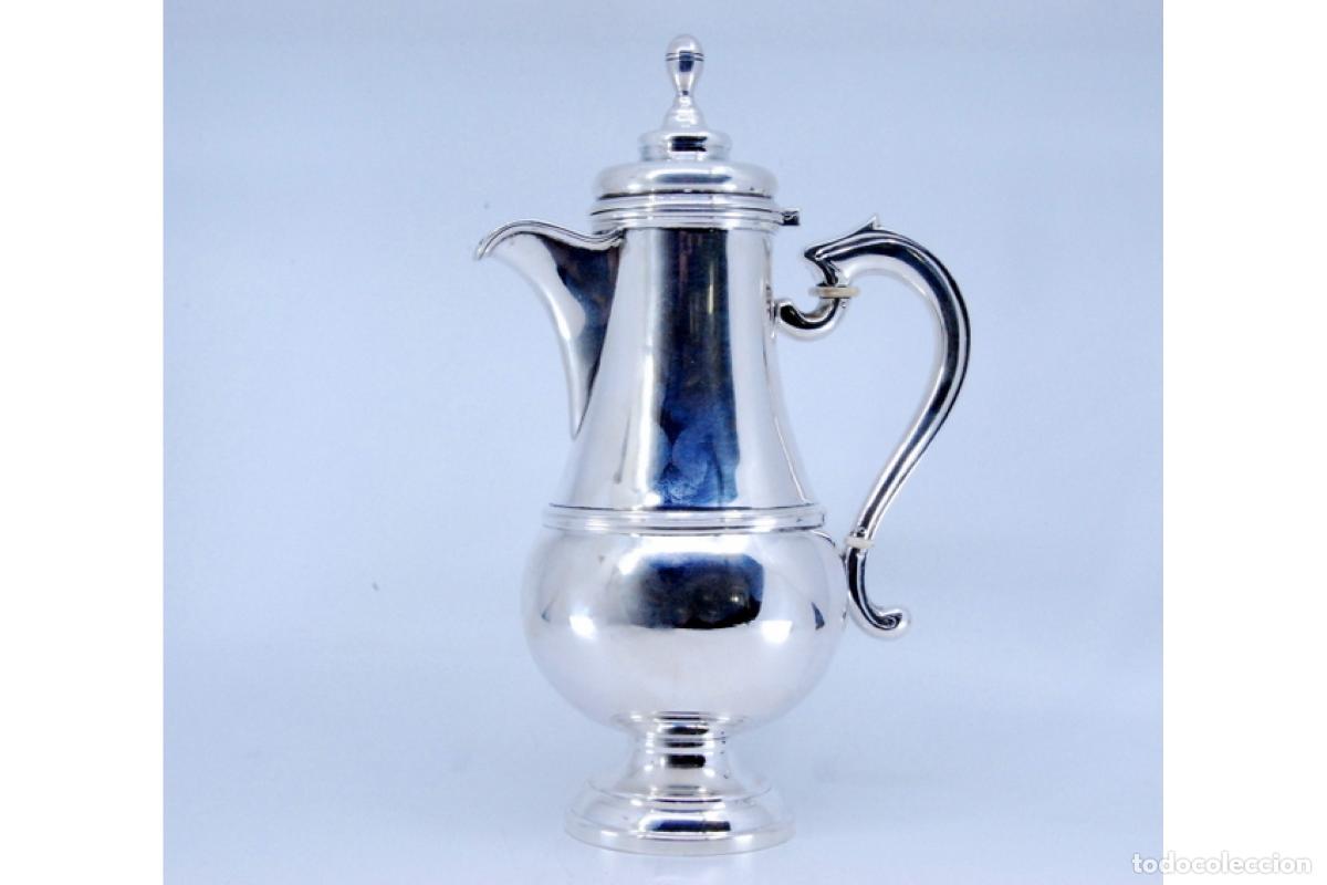 Antig&uuml;edades: Cafetera de plata - Foto 2
