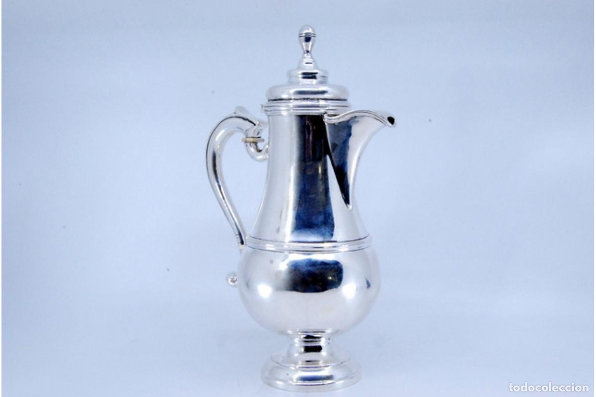 Antig&uuml;edades: Cafetera de plata - Foto 10