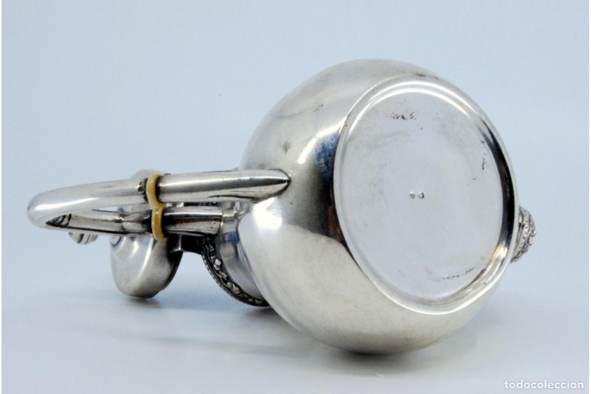 Antig&uuml;edades: tetera de plata - Foto 5