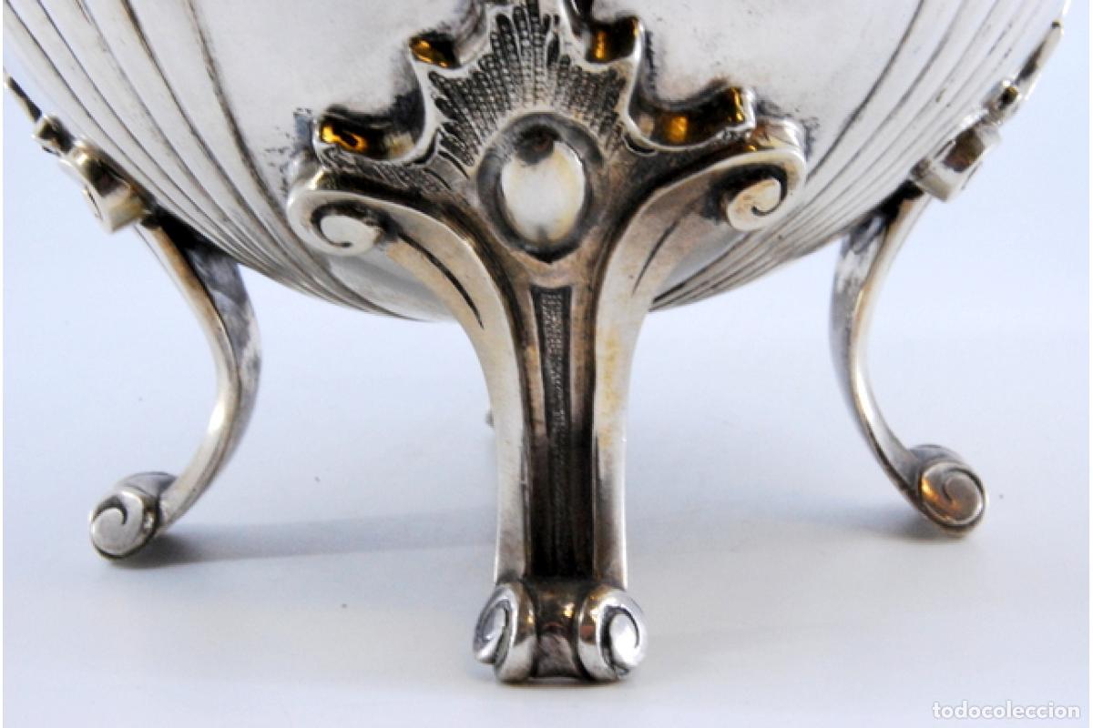 Antig&uuml;edades: Azucarero de plata - Foto 3