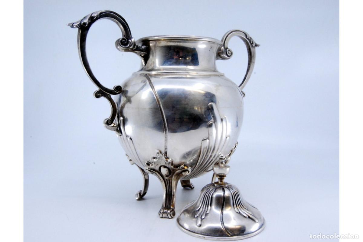 Antig&uuml;edades: Azucarero de plata - Foto 7