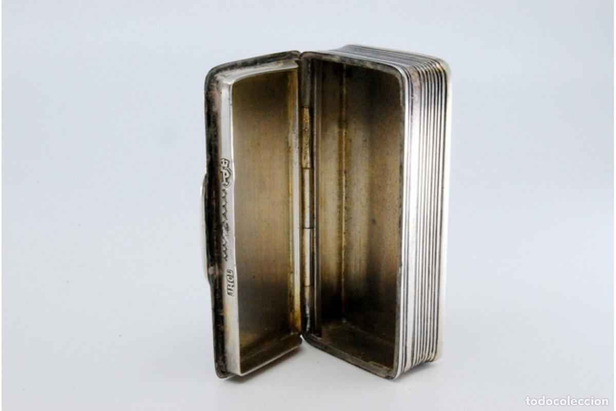 Antig&uuml;edades: Caja de rap&eacute;, en plata - Foto 5