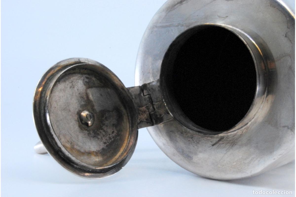 Antig&uuml;edades: Cafetera de plata - Foto 10