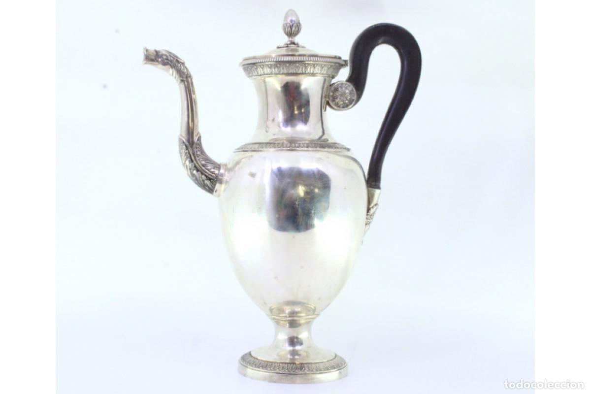 Antig&uuml;edades: Cafetera de plata - Foto 5