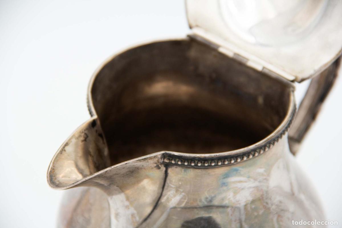Antig&uuml;edades: Cafetera de plata - Foto 2