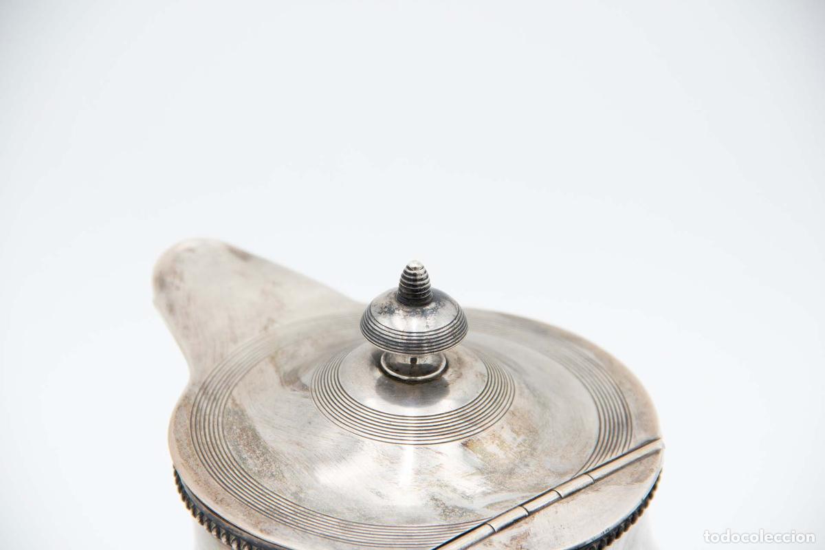 Antig&uuml;edades: Cafetera de plata - Foto 4