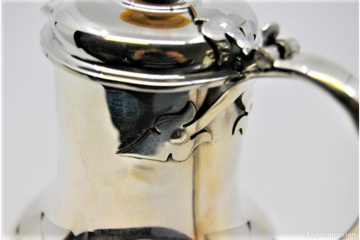 Antig&uuml;edades: Cafetera de plata - Foto 6
