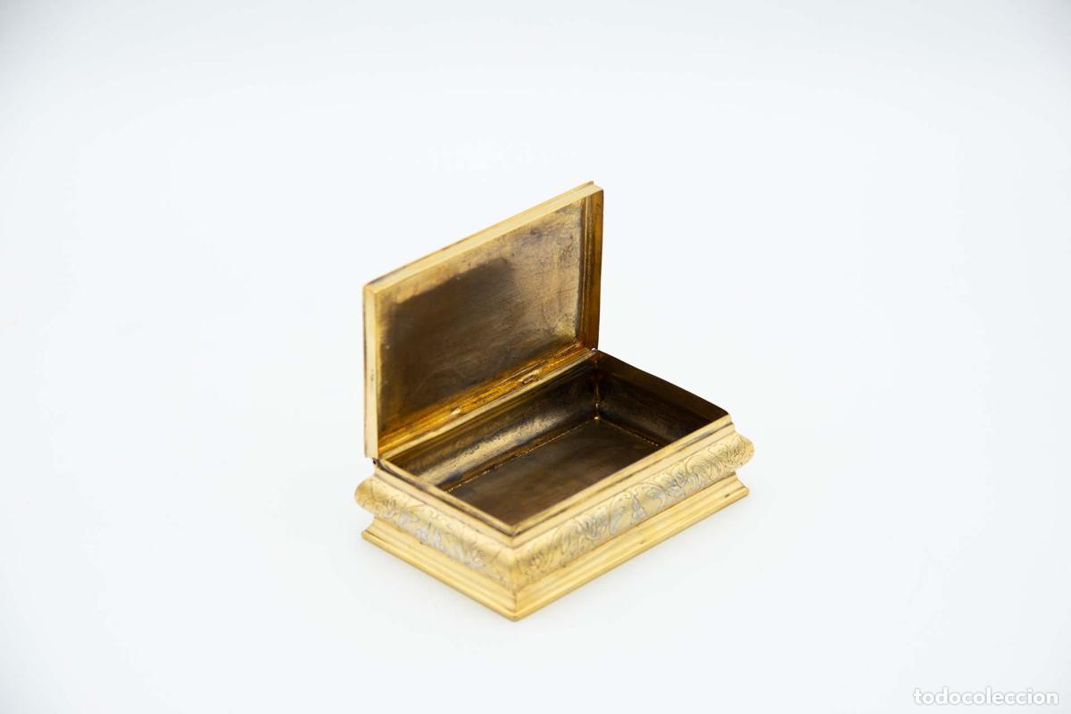 Antig&uuml;edades: Caja de cigarrillos, plateada - Foto 3