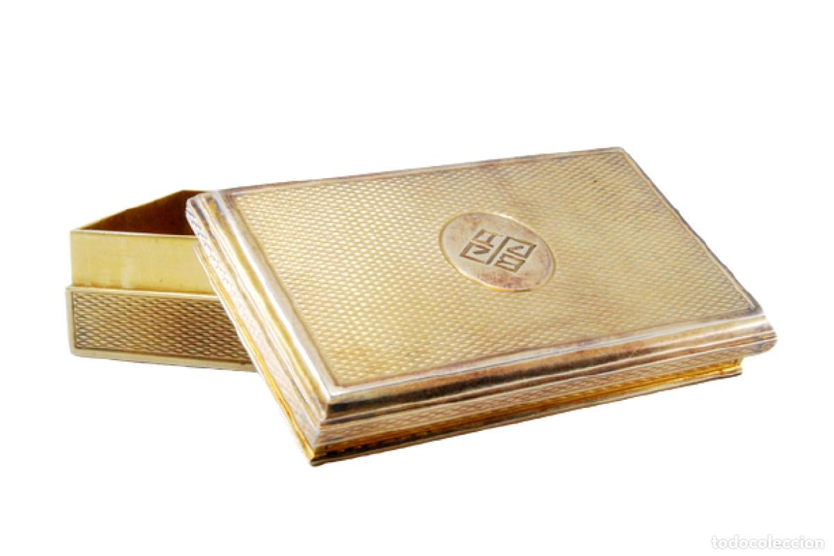 Antiquit&auml;ten: Pastillero, en color plata