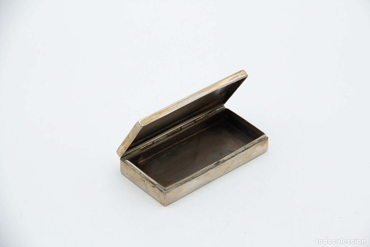 Antig&uuml;edades: Caja de rap&eacute;, en plata - Foto 3