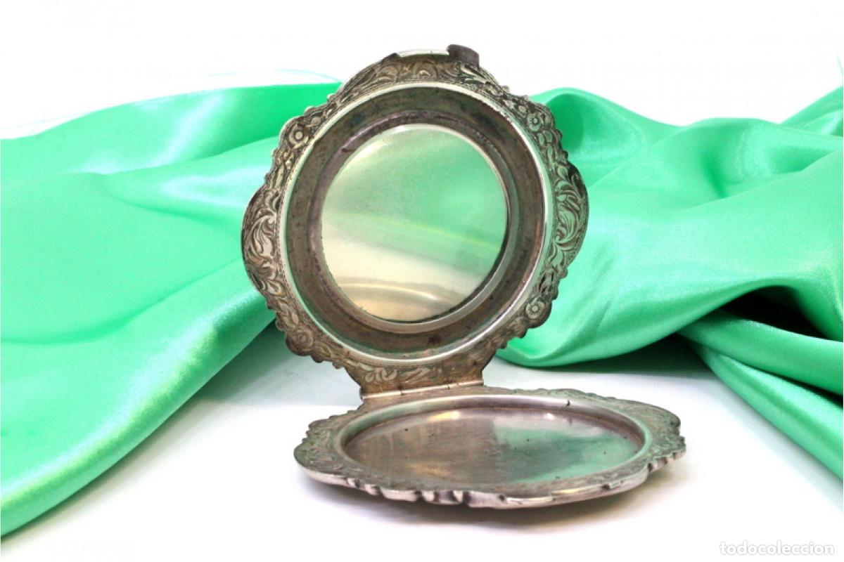 Antig&uuml;edades: Estuche de belleza plateado - Foto 7