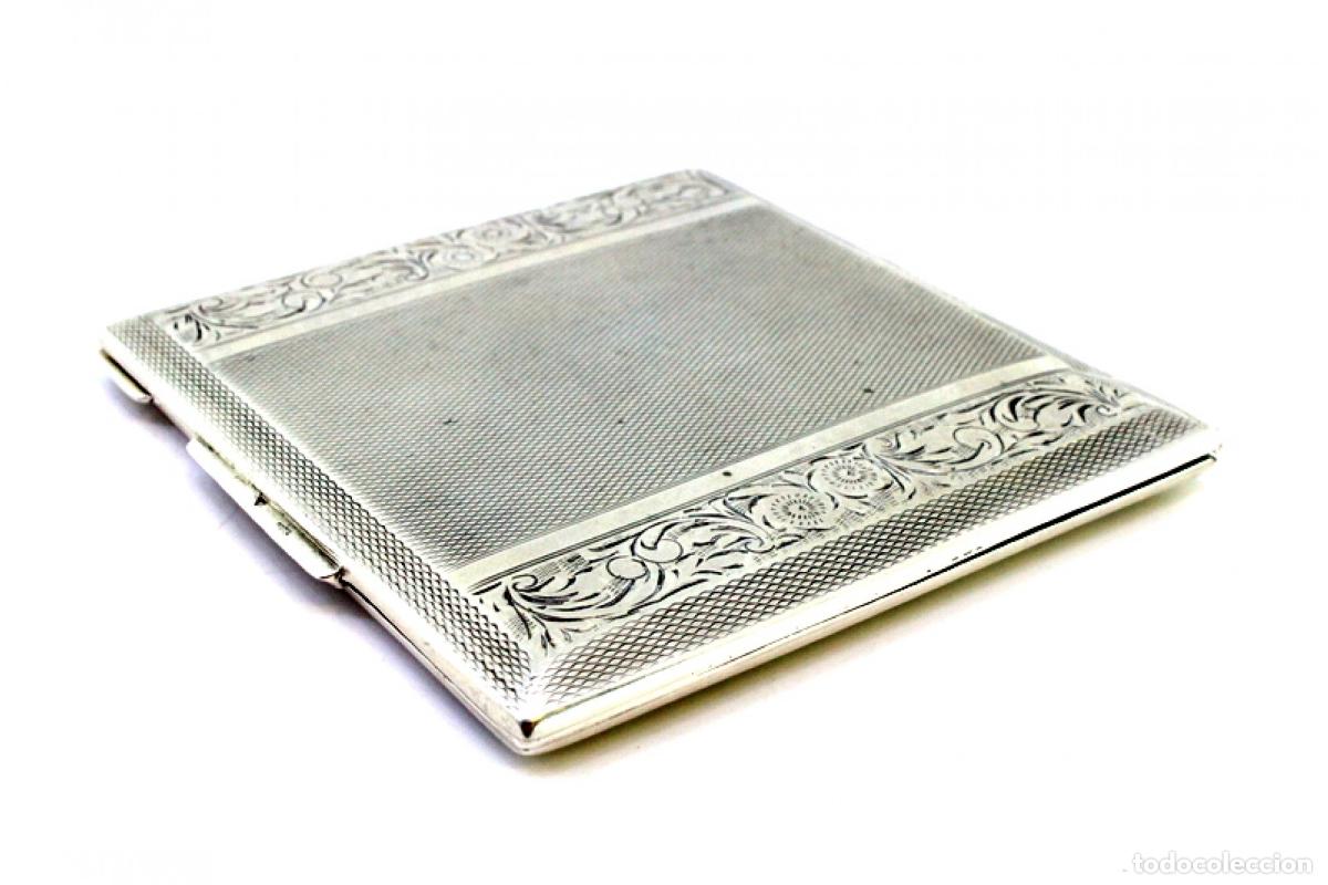 Antig&uuml;edades: Estuche de belleza plateado - Foto 6