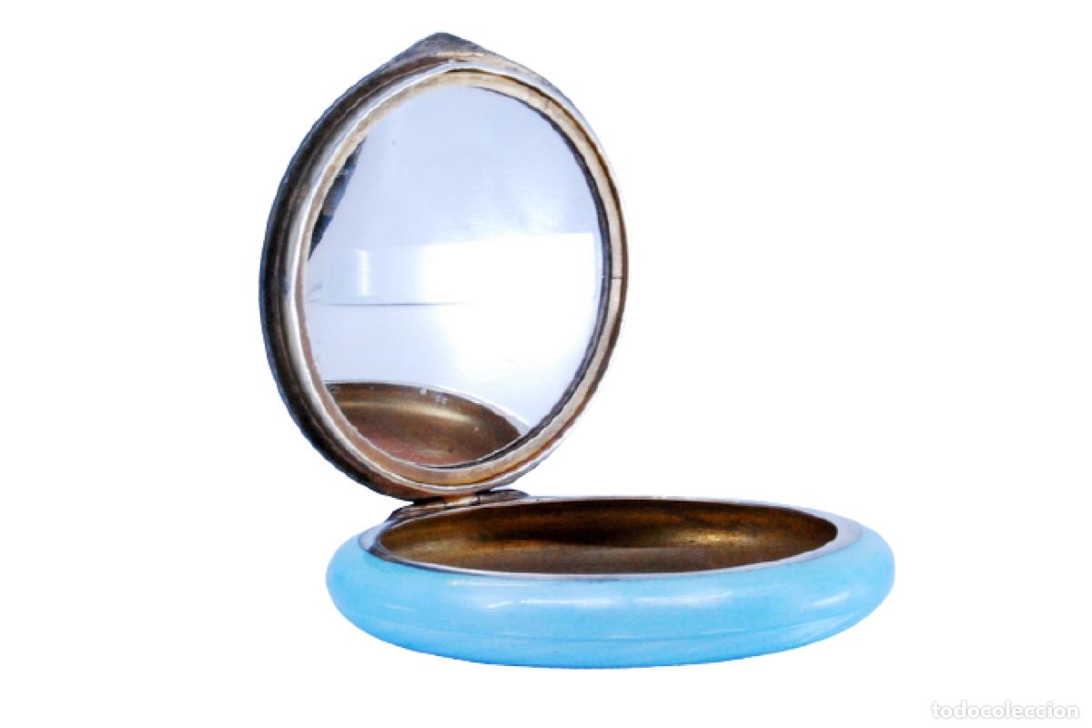 Antig&uuml;edades: Estuche de belleza plateado - Foto 1