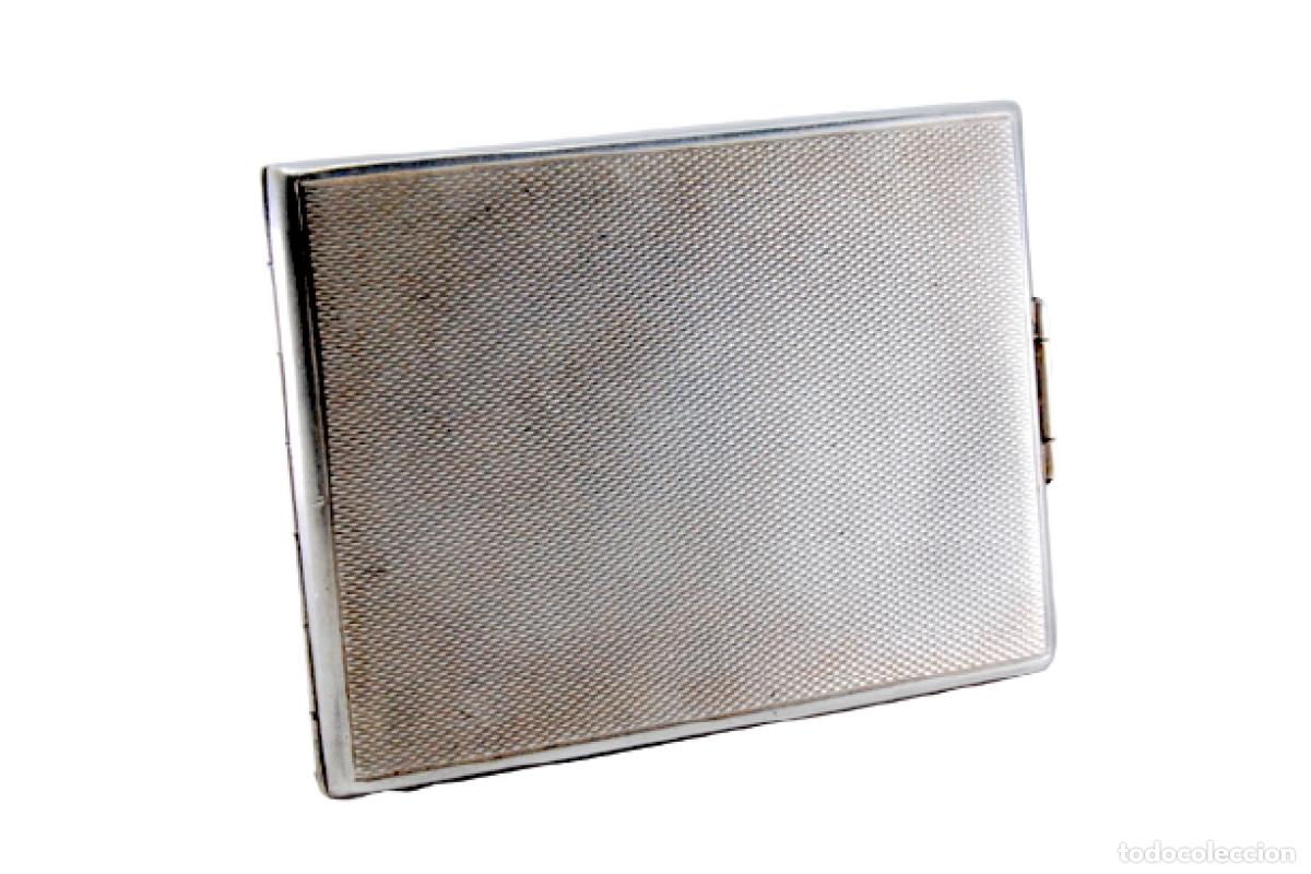 Antig&uuml;edades: Estuche de belleza plateado - Foto 1