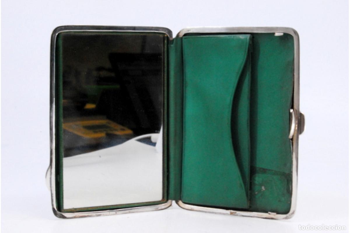 Antig&uuml;edades: Estuche de belleza plateado - Foto 4
