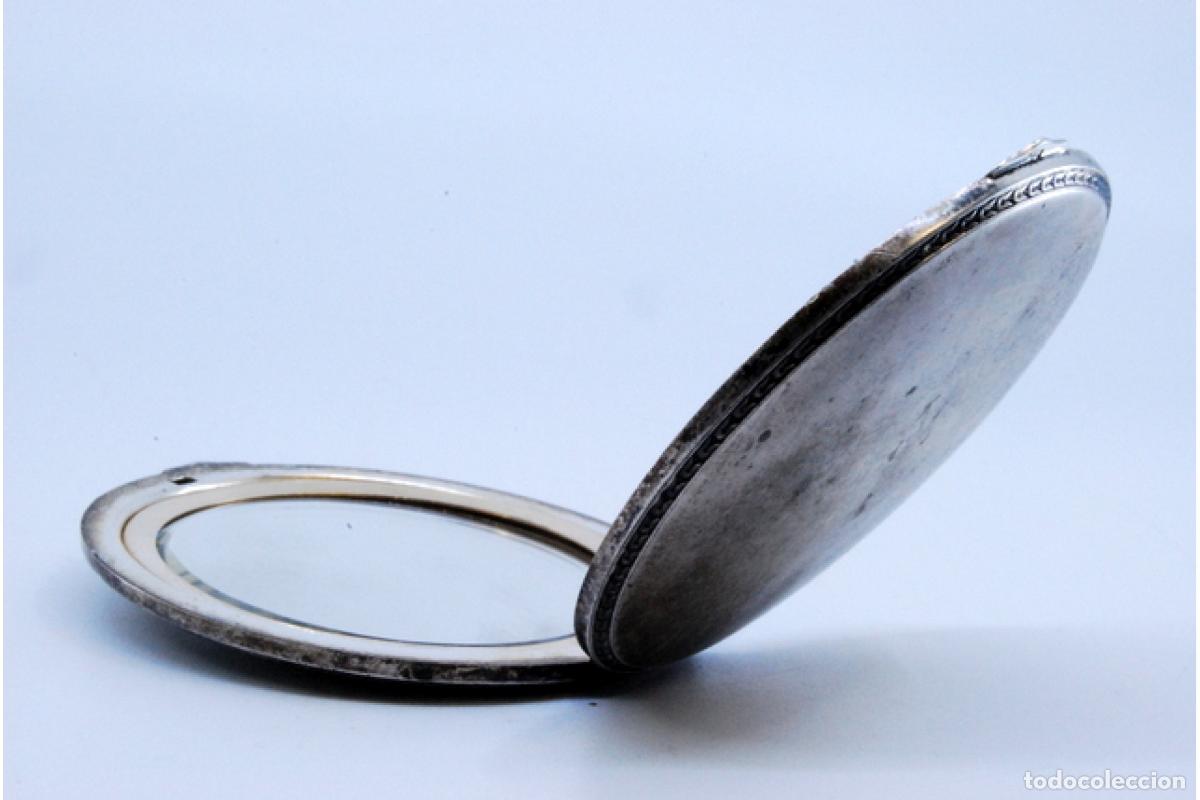 Antig&uuml;edades: Estuche de belleza plateado - Foto 3