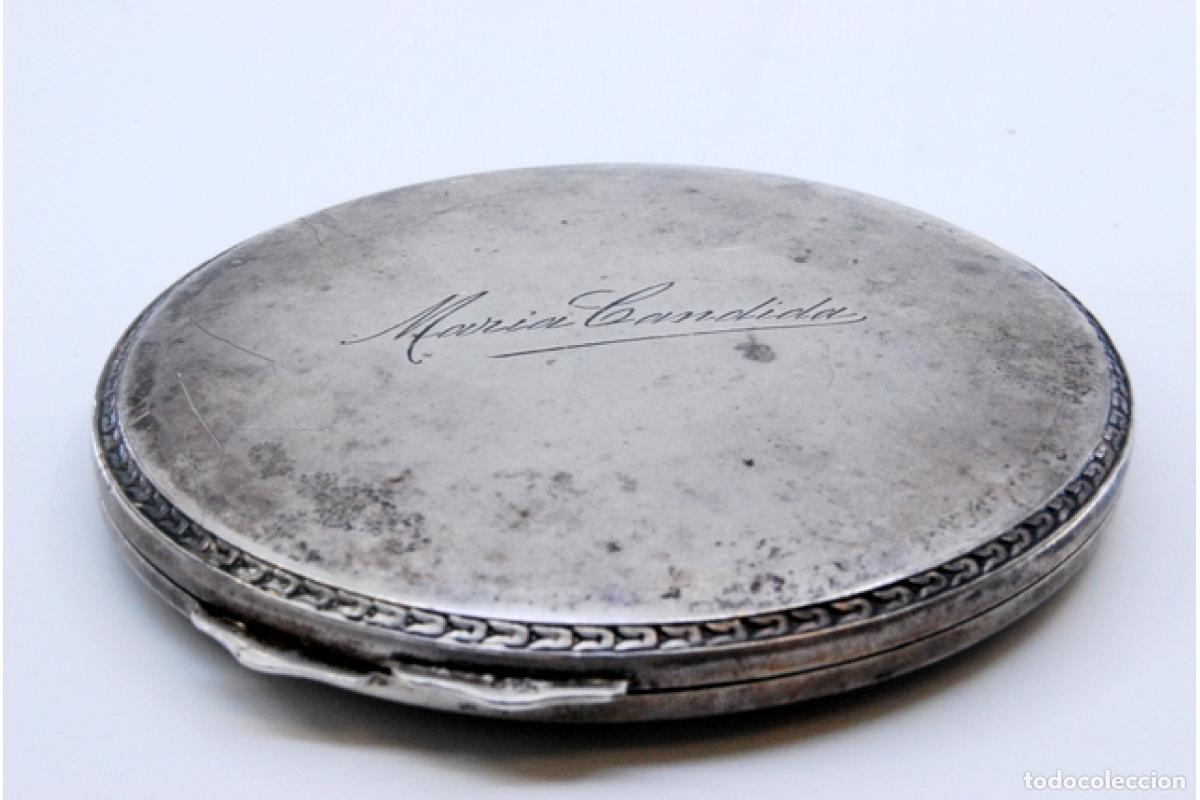 Antig&uuml;edades: Estuche de belleza plateado - Foto 8
