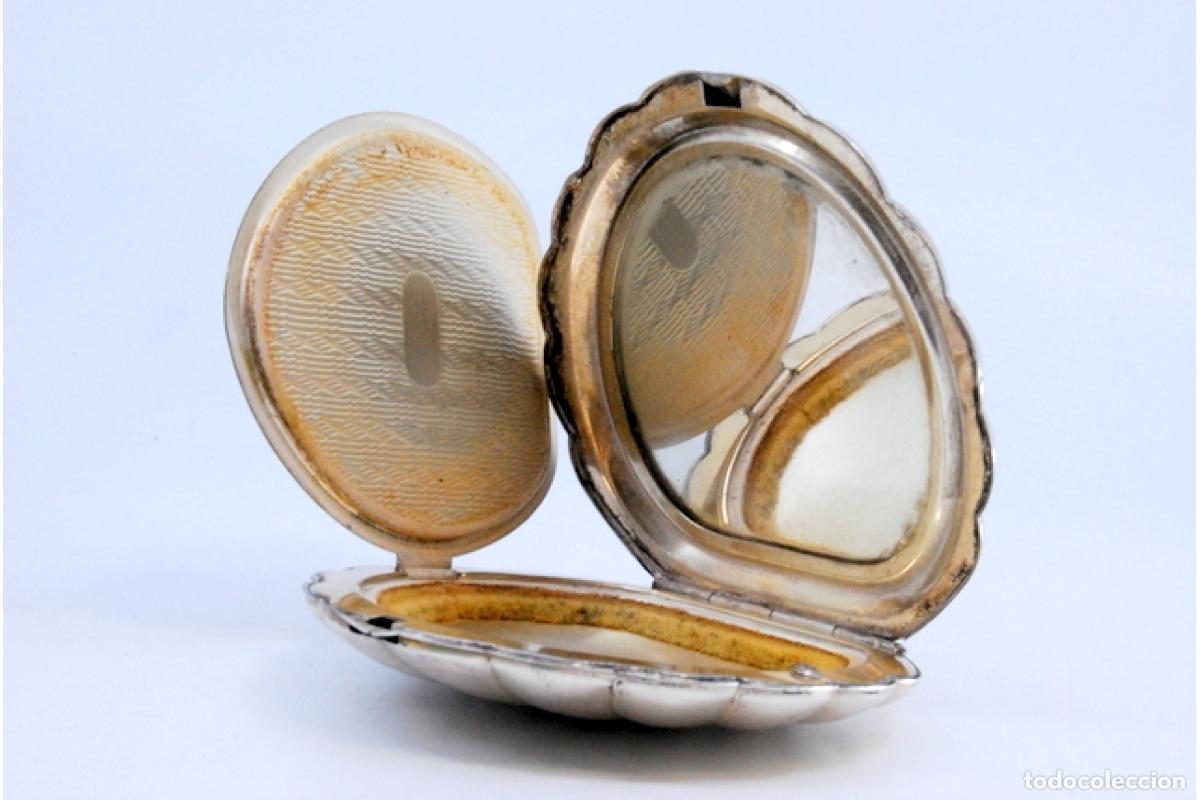 Antig&uuml;edades: Estuche de belleza plateado - Foto 5