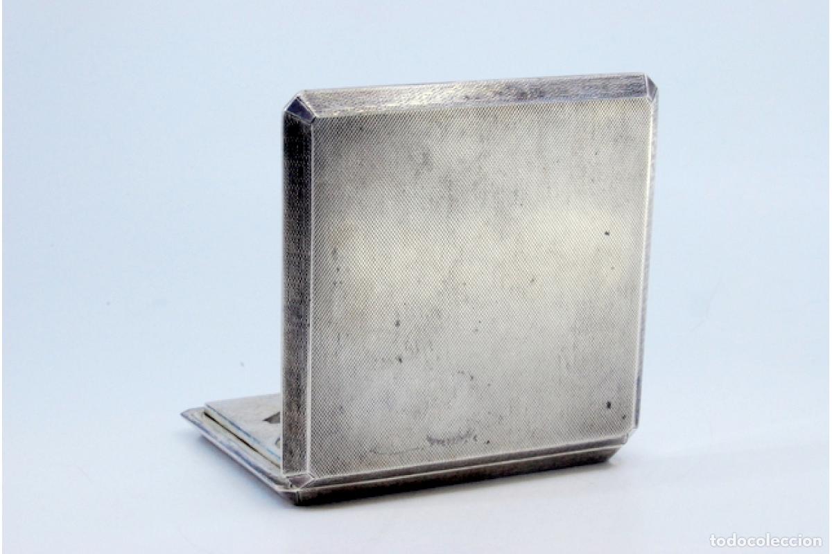 Antig&uuml;edades: Estuche de belleza plateado - Foto 6