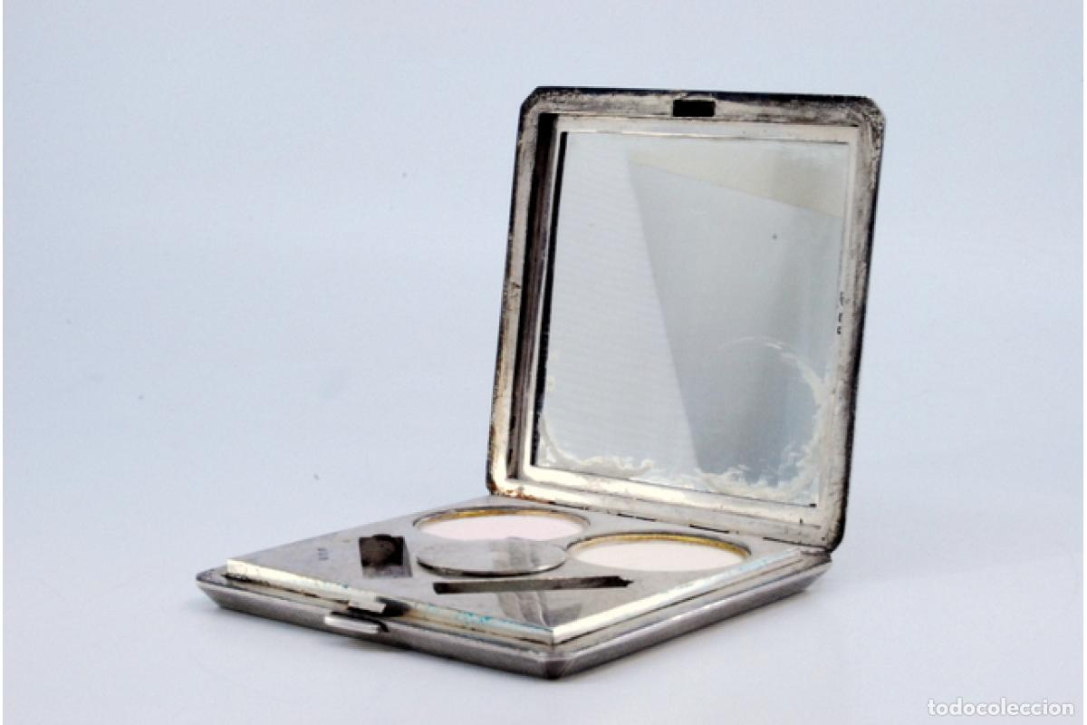 Antig&uuml;edades: Estuche de belleza plateado - Foto 7