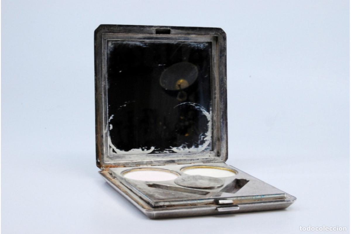 Antig&uuml;edades: Estuche de belleza plateado - Foto 8