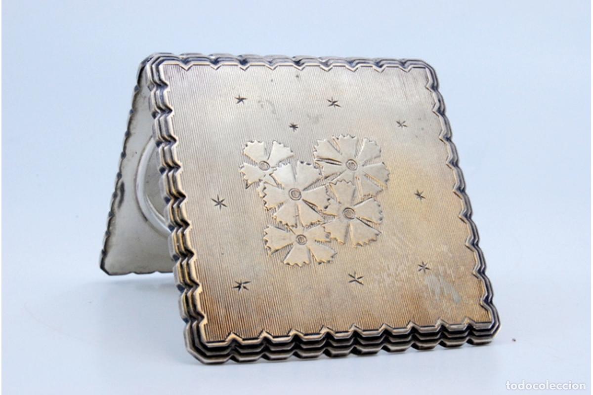 Antig&uuml;edades: Estuche de belleza plateado - Foto 5