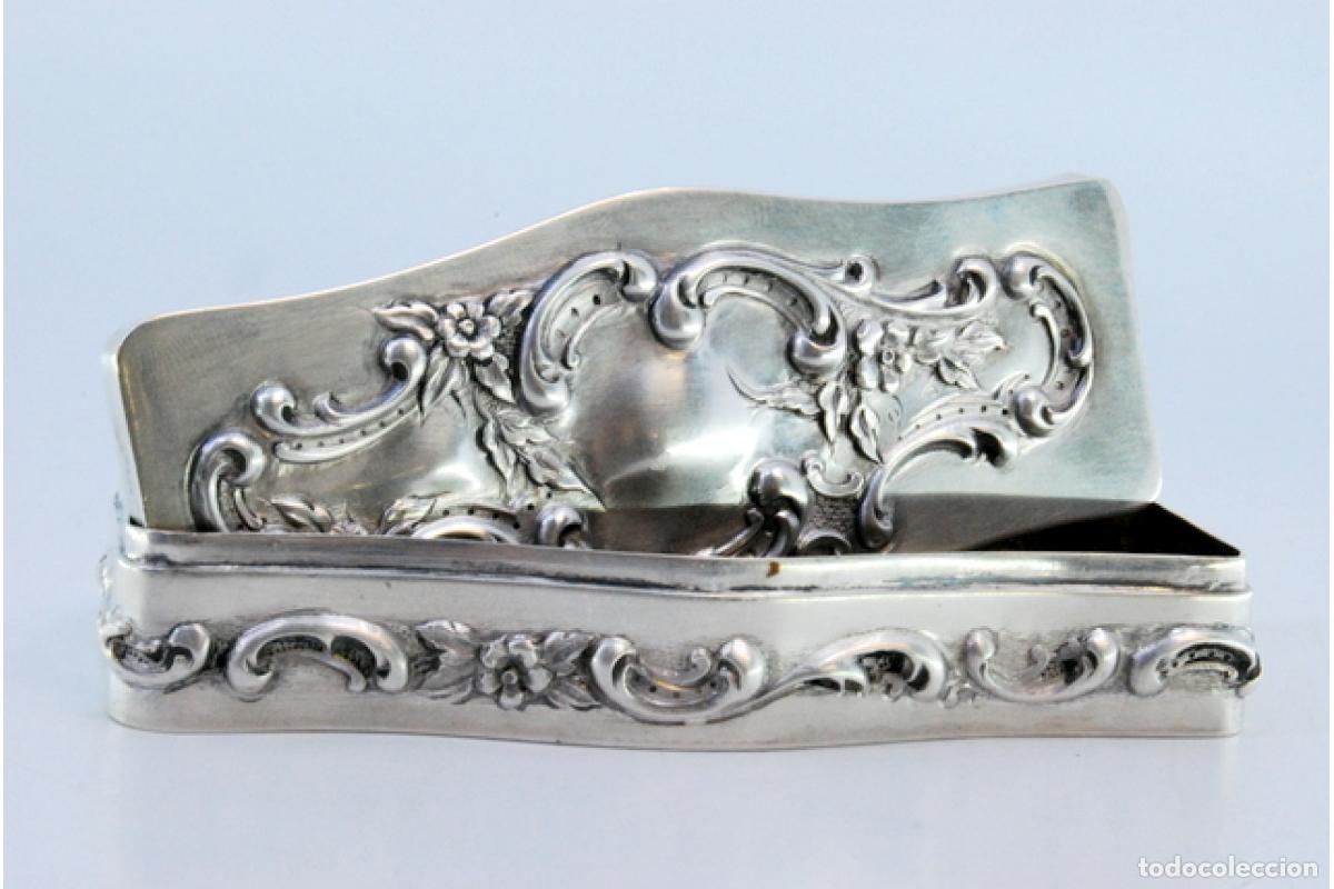 Antig&uuml;edades: Caja de plata - Foto 6