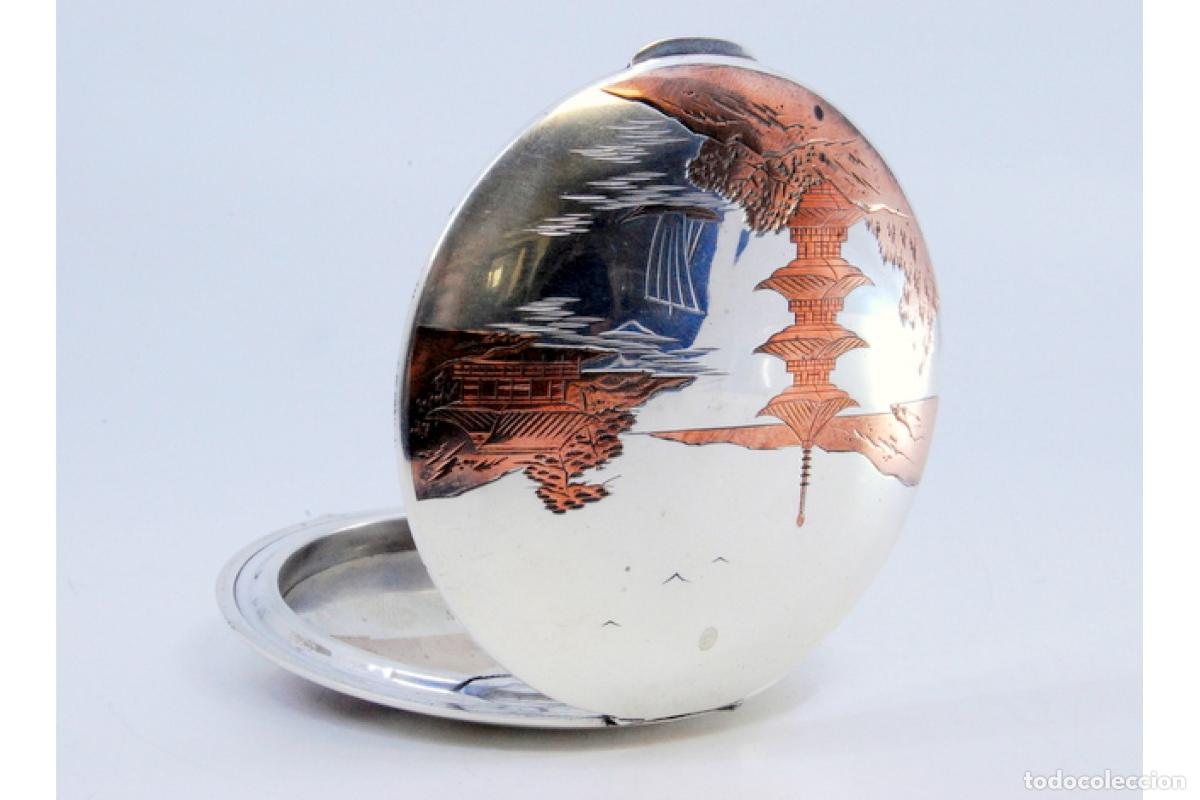 Antig&uuml;edades: Estuche de belleza plateado - Foto 6