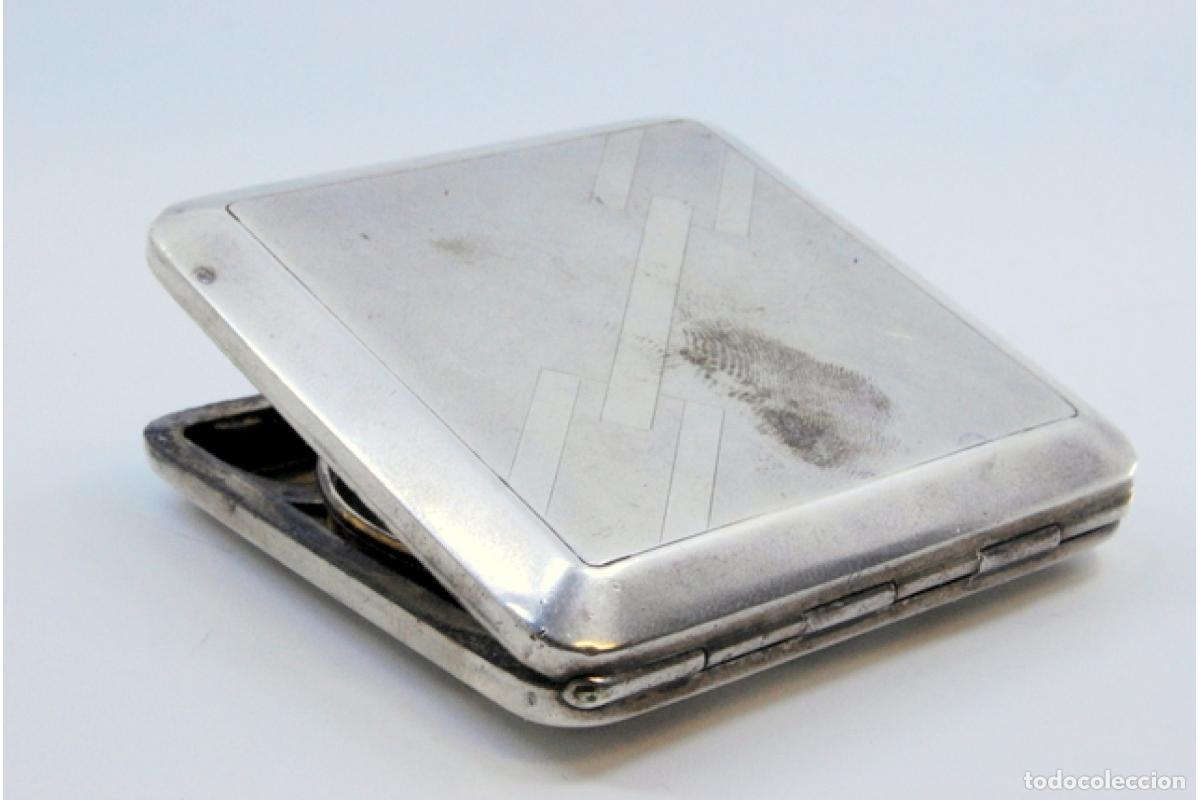 Antig&uuml;edades: Estuche de belleza plateado - Foto 4