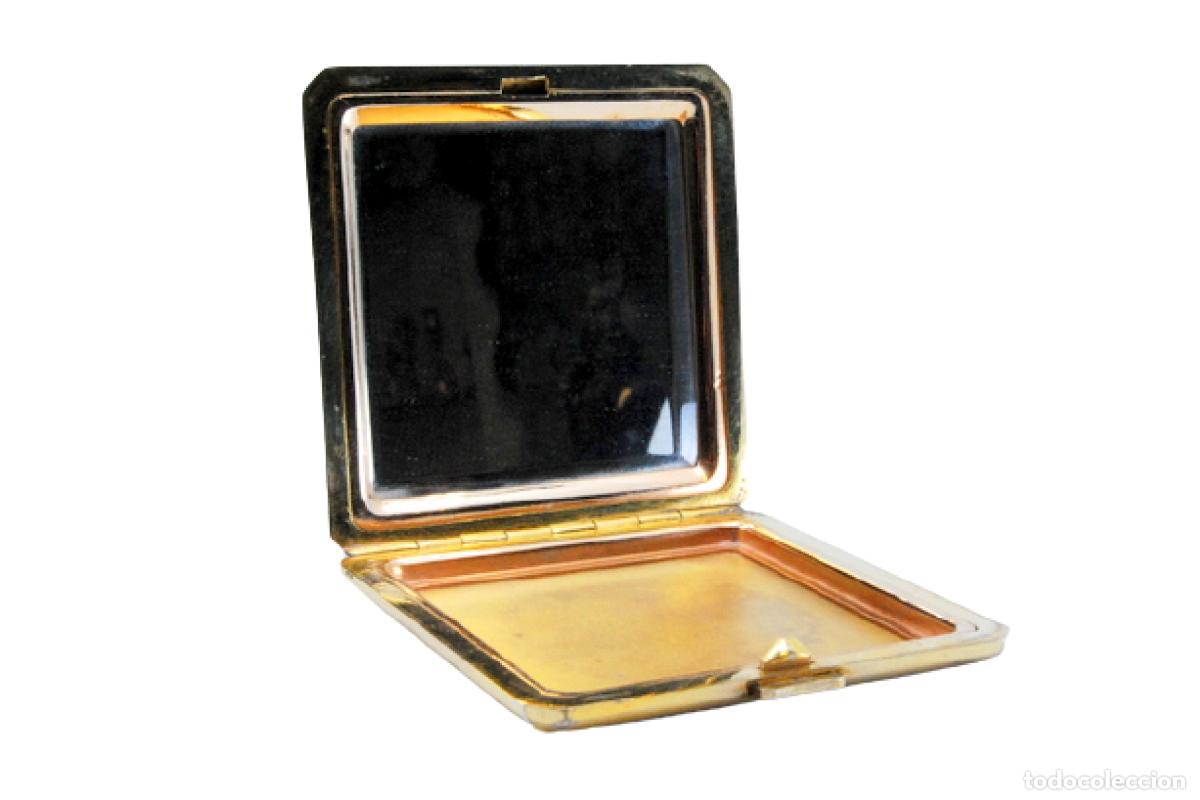 Antig&uuml;edades: Estuche de belleza plateado - Foto 1