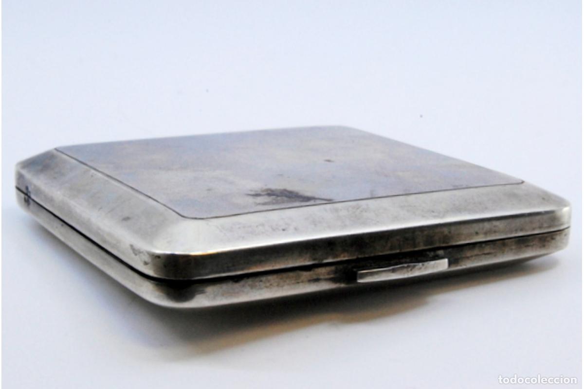 Antig&uuml;edades: Estuche de belleza plateado - Foto 3