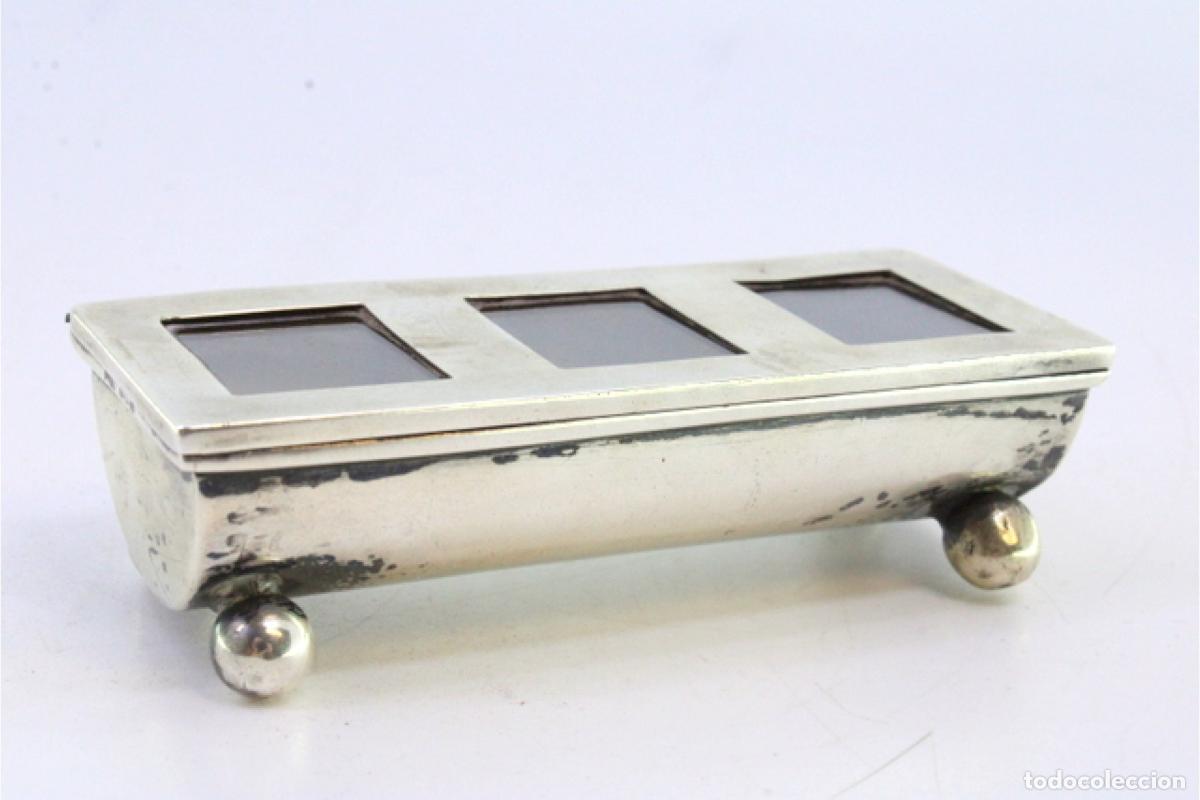 Antig&uuml;edades: Caja de plata - Foto 2
