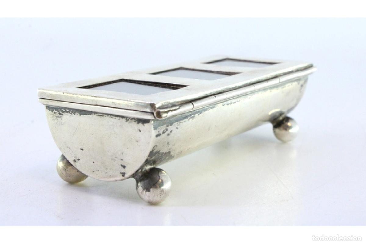 Antig&uuml;edades: Caja de plata - Foto 4