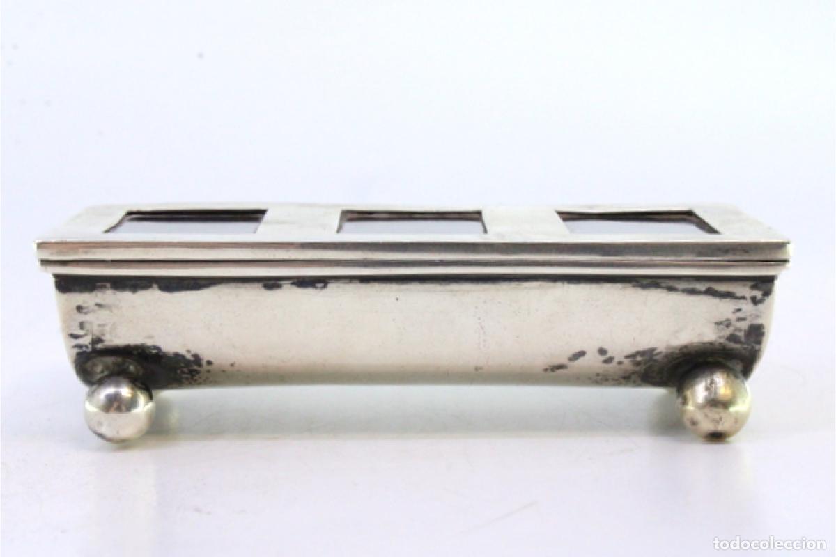 Antig&uuml;edades: Caja de plata - Foto 5