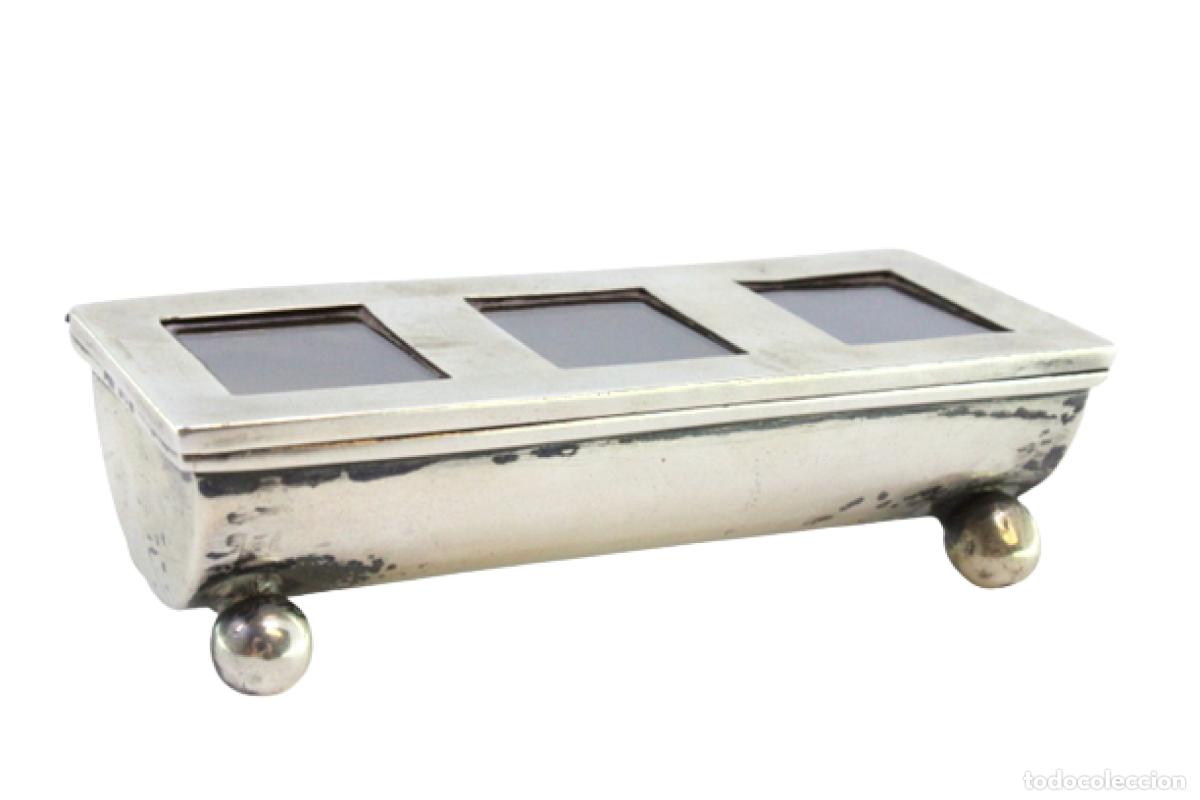 Antig&uuml;edades: Caja de plata - Foto 1