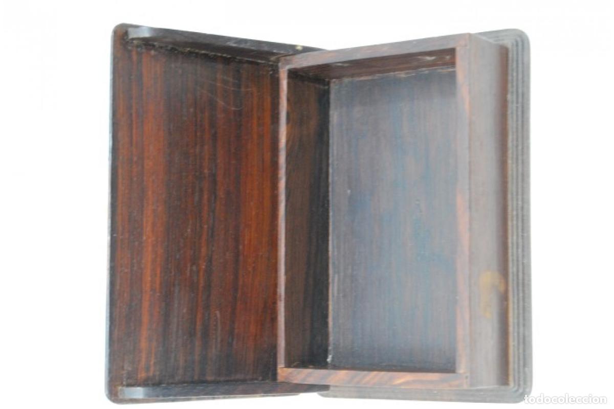 Antig&uuml;edades: Caja de cigarrillos, plateada - Foto 2