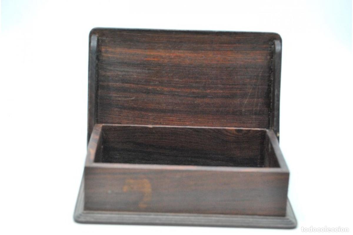 Antig&uuml;edades: Caja de cigarrillos, plateada - Foto 3