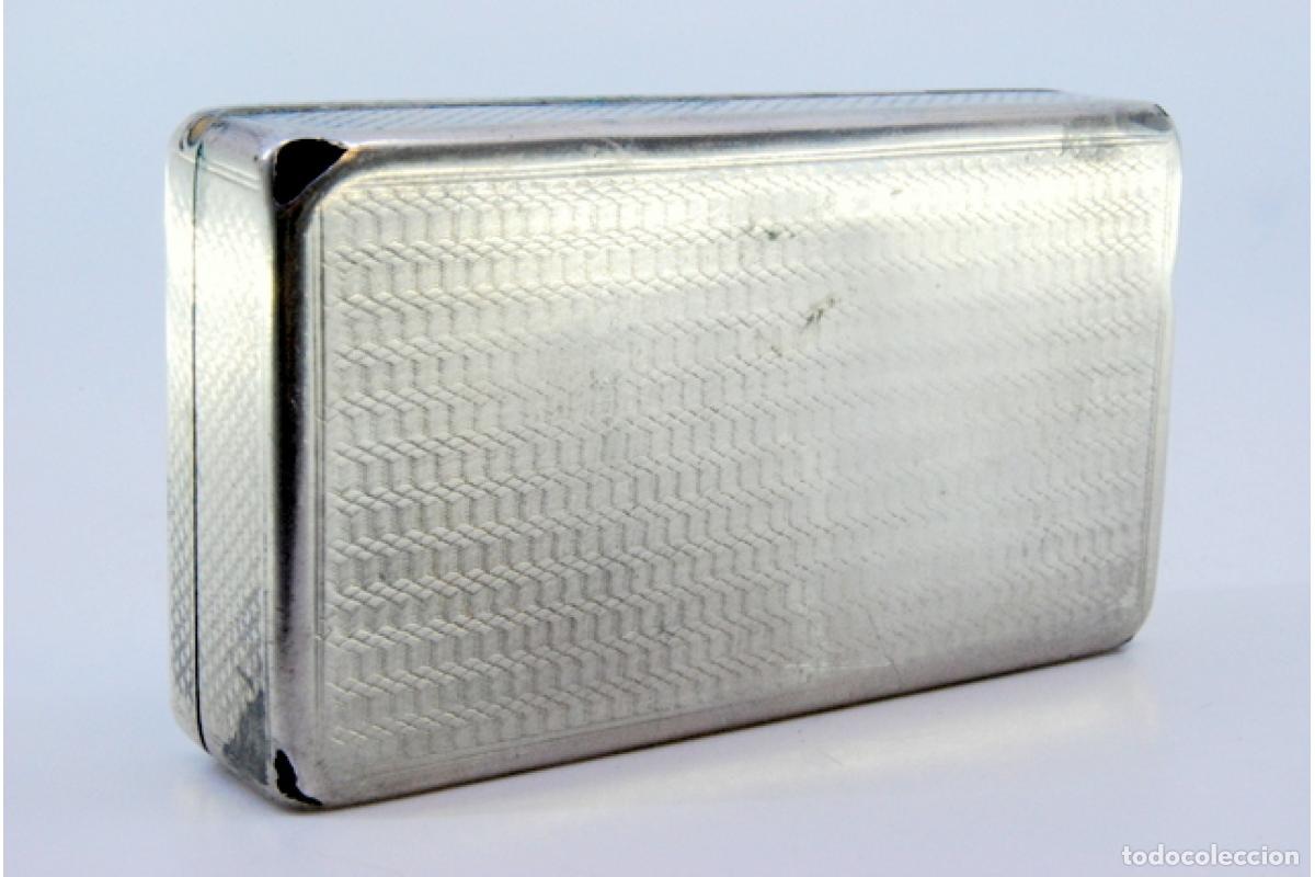 Antig&uuml;edades: Caja de rap&eacute;, en plata - Foto 7